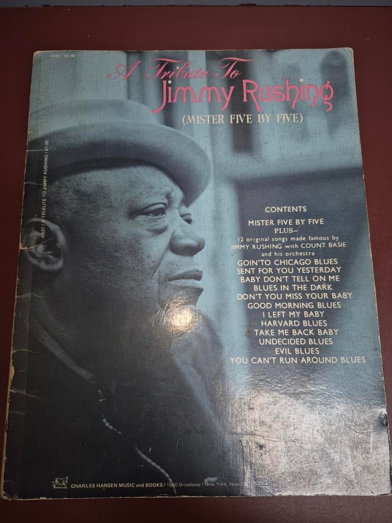 A tribute to  Jimmy Rushing., Muziek en Instrumenten, Ophalen of Verzenden, Gebruikt, Zang