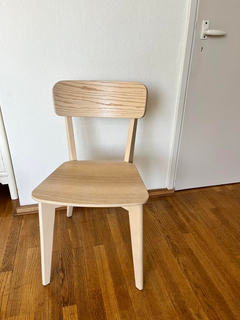 IKEA Lisabo stoel - Houten eetkamerstoel, Ophalen, Overige kleuren, Zo goed als nieuw, Eén