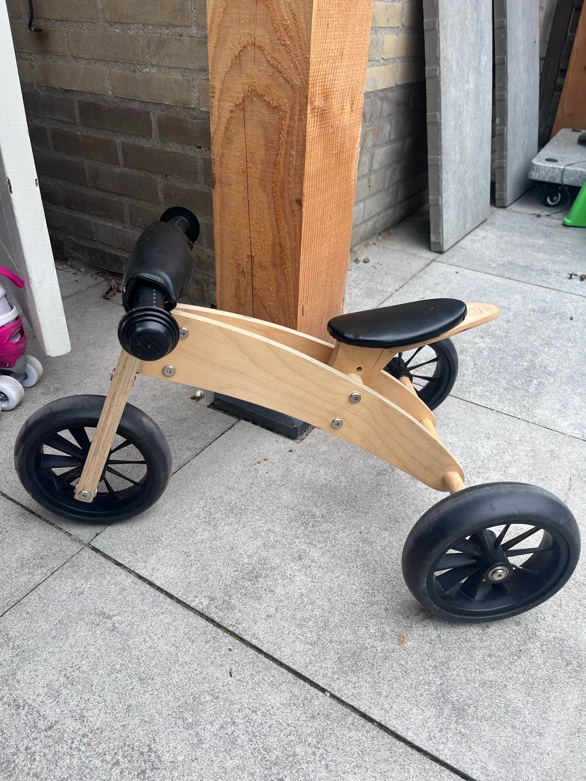 Houten loopfietsje voor peuters, Ophalen, Zo goed als nieuw, Loopfiets