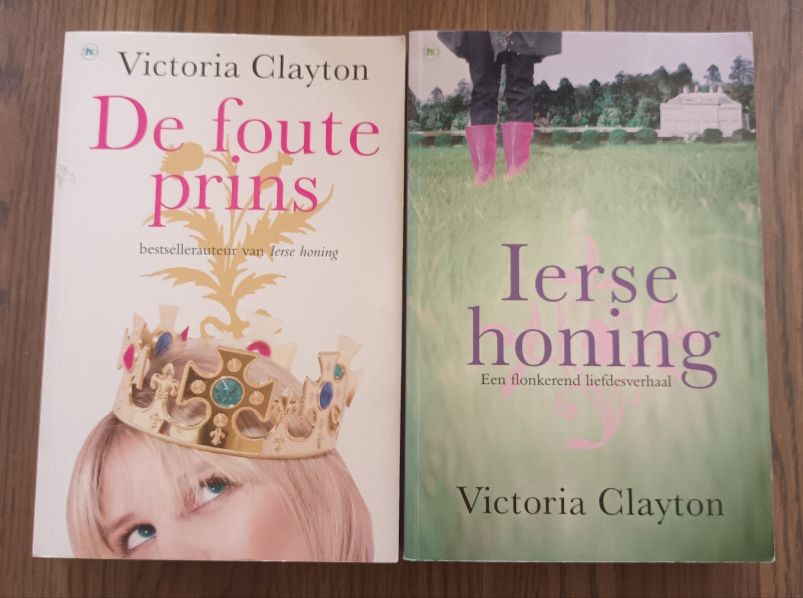 Victoria Clayton - De foute prins & Ierse honing (2 boeken), Ophalen of Verzenden, Gelezen, Victoria Clayton, Europa overig