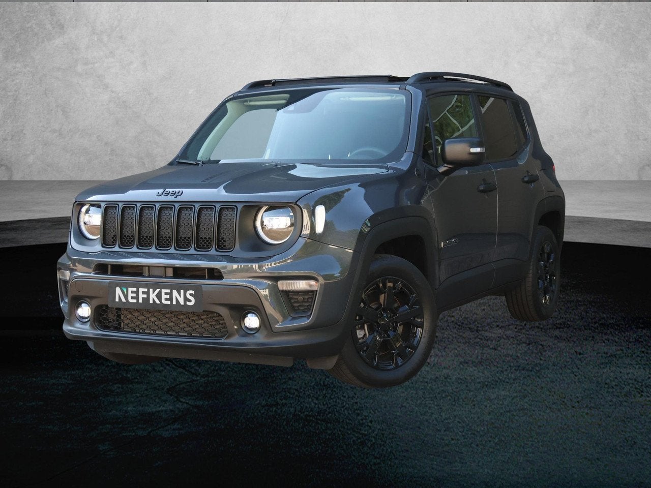 Jeep Renegade 4XE 240pk The North Star | Plug-in Hybrid | St, Auto's, Automaat, Stof, Gebruikt, 4 cilinders