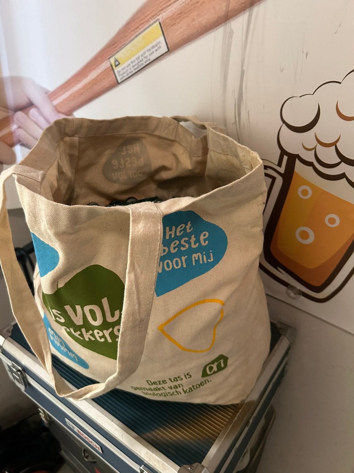 Bier doppen Heineken., Verzenden, Gebruikt