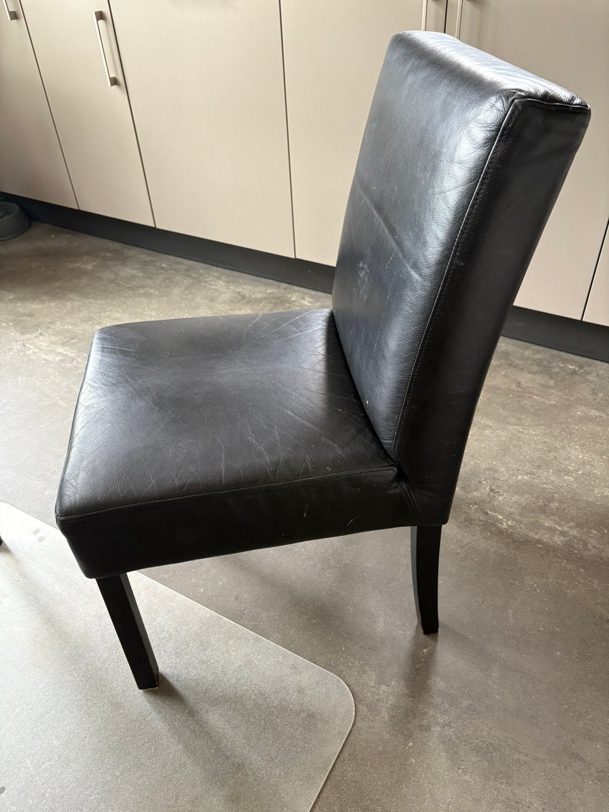 Eetkamerstoelen mobitec, Ophalen, Overige materialen, Gebruikt, Zwart