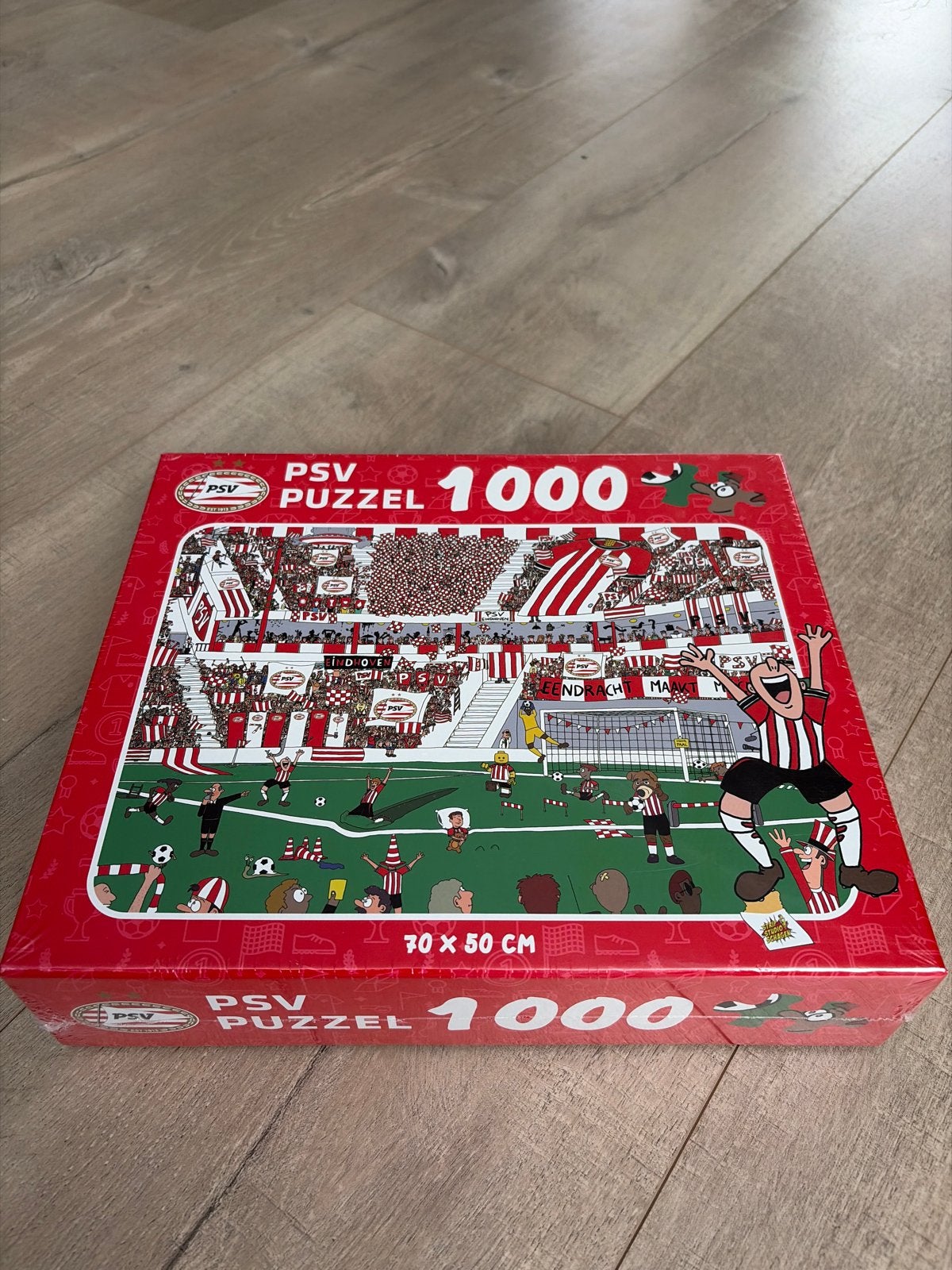 PSV Puzzel 1000 stukjes - Nieuw in gesealde doos, Hobby en Vrije tijd, Denksport en Puzzels, Ophalen of Verzenden, 500 t/m 1500 stukjes