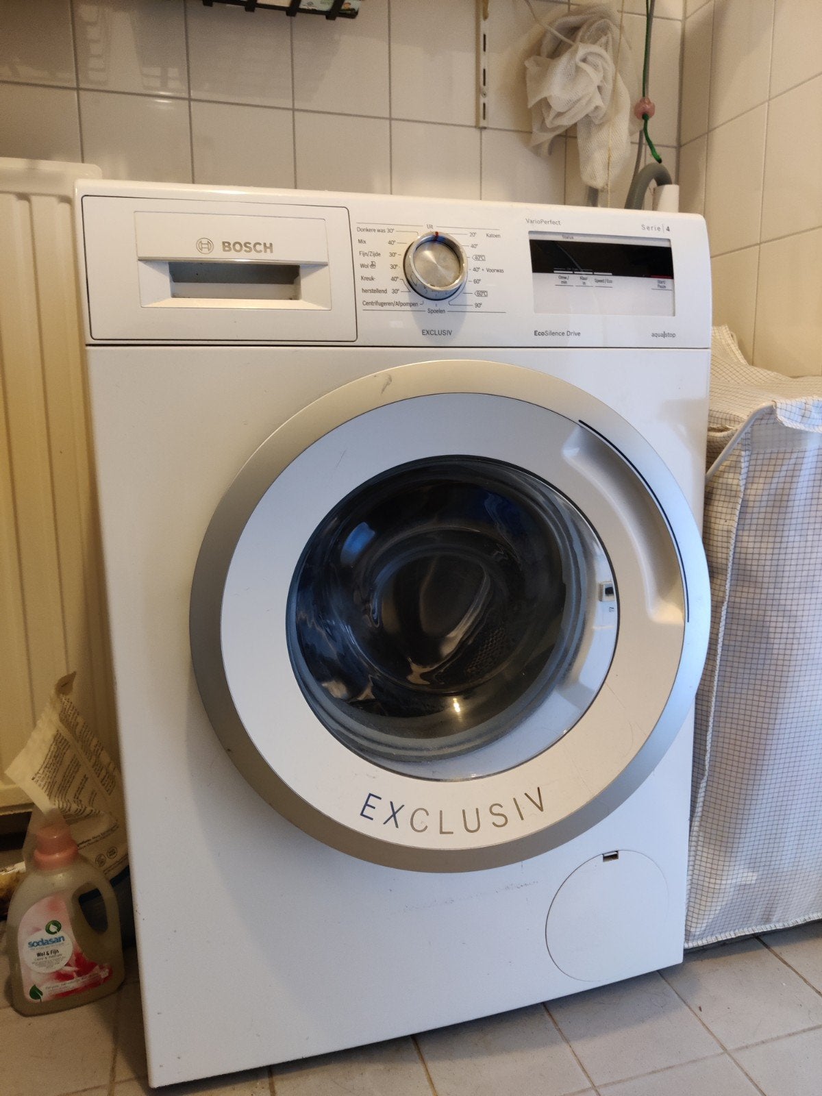 Bosch Serie 4 VarioPerfect Wasmachine - Exclusiv EcoSilence