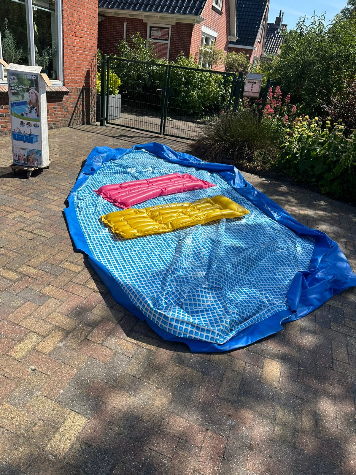 Zwemband Intex, Ophalen, Minder dan 80 cm, Opzetzwembad, Rechthoekig