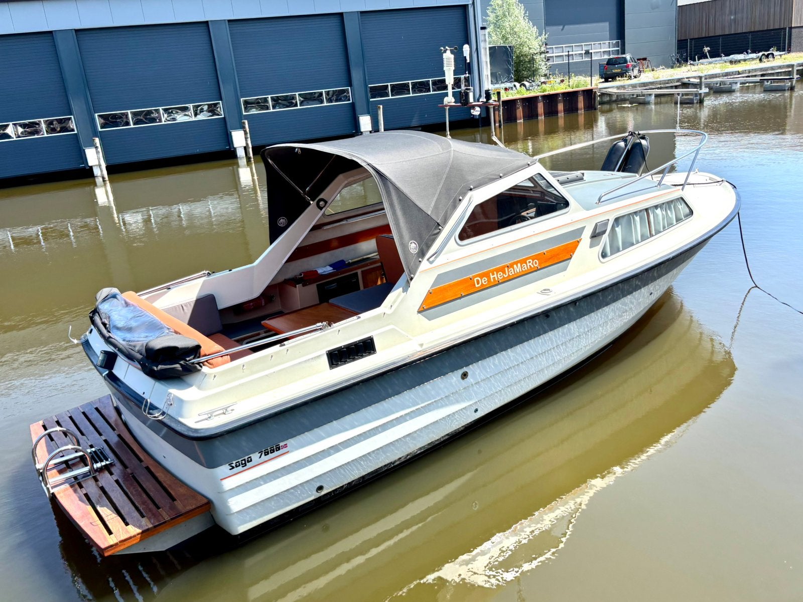Saga 23 / Saga7000 | Zeer verzorgd en compleet | Spitsgatter, Gebruikt, Binnenboordmotor, Diesel, Polyester