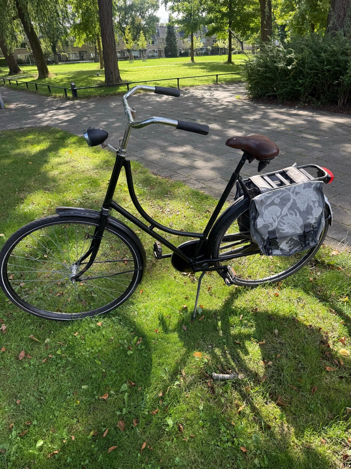 Stadion fiets 28 inch met fietstassen, Overige merken, Terugtraprem, Gebruikt, 56 cm of meer