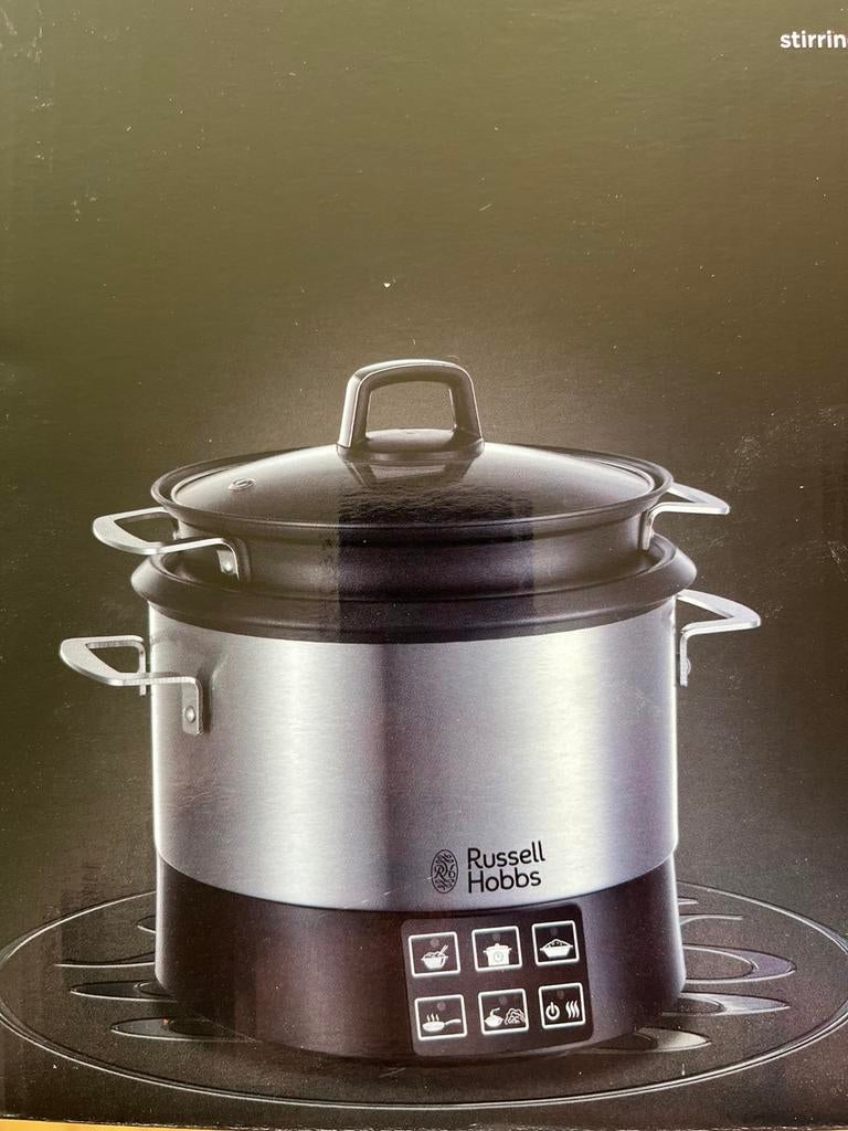Slowcooker Russel Hobbs, Huis en Inrichting, Keuken | Potten en Pannen, Ophalen of Verzenden, Zo goed als nieuw