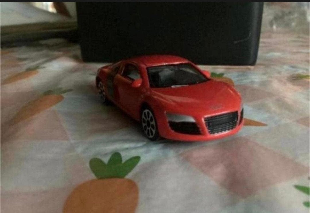 Majorette Audi R8 schaalmodel, Ophalen of Verzenden, Zo goed als nieuw, Auto