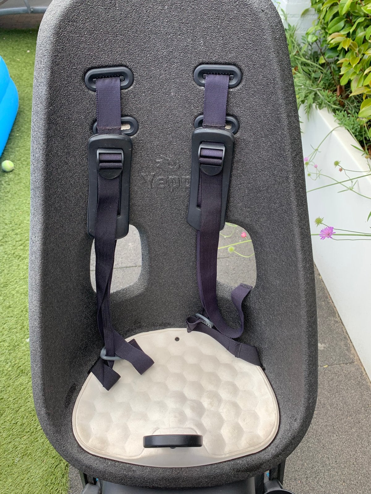 Thule Yepp Nexxt Maxi fietsstoeltje, Fietsen en Brommers, Ophalen, Gebruikt, Achterzitje
