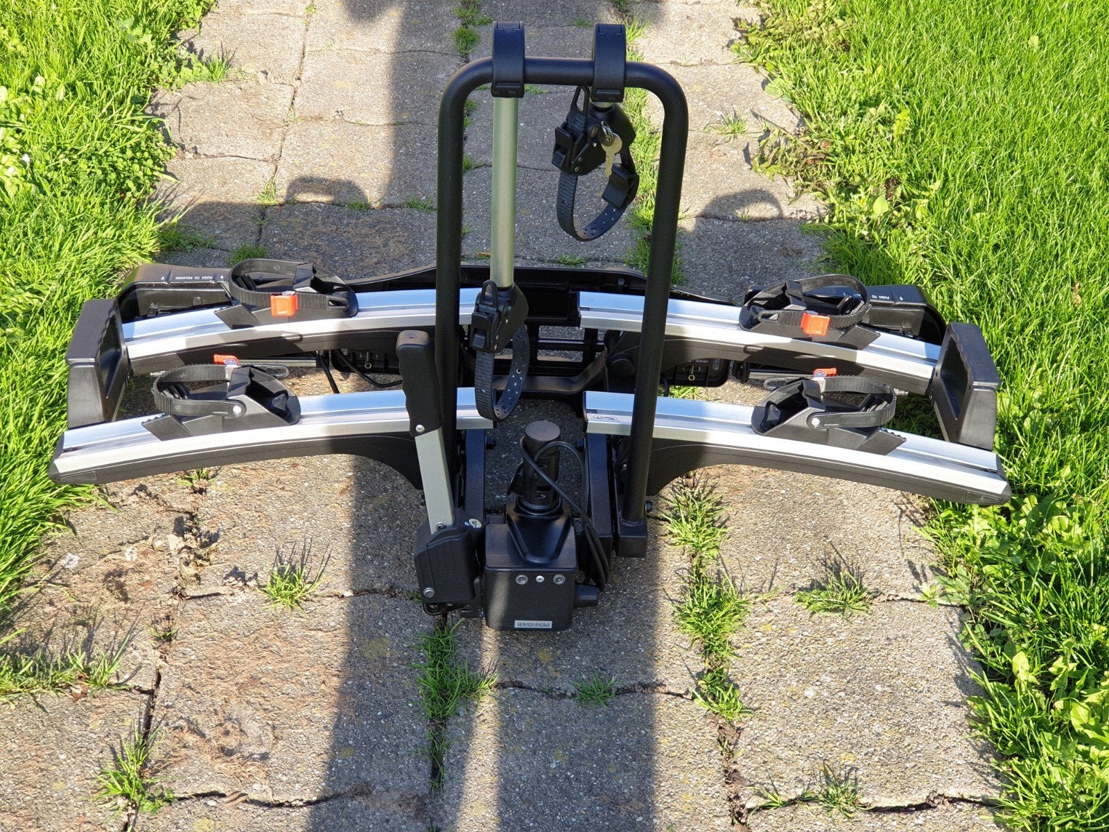 Fietsendrager ANWB FLEX PLUS II Kantelbaar incl.Opberghoes, Auto diversen, Ophalen, Zo goed als nieuw, Brede banden, 2 fietsen