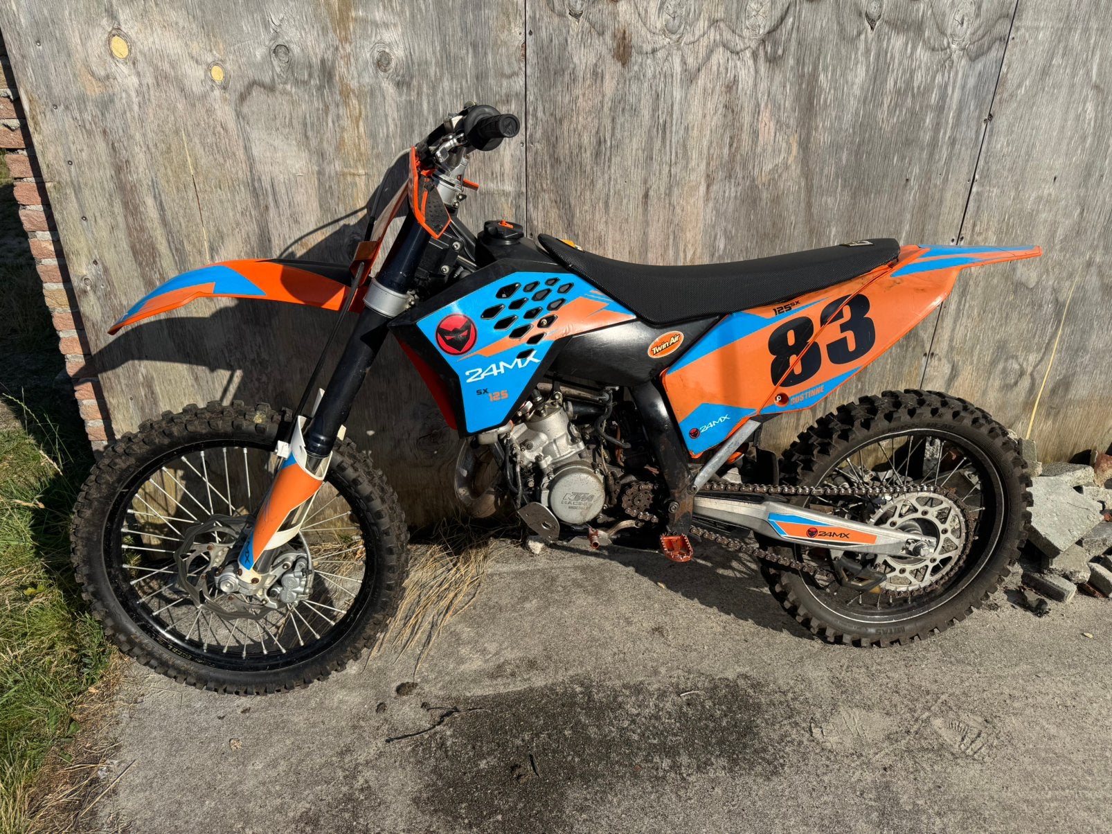 KTM SX 125 cc 2007 (24MX), Motoren, Particulier, Crossmotor