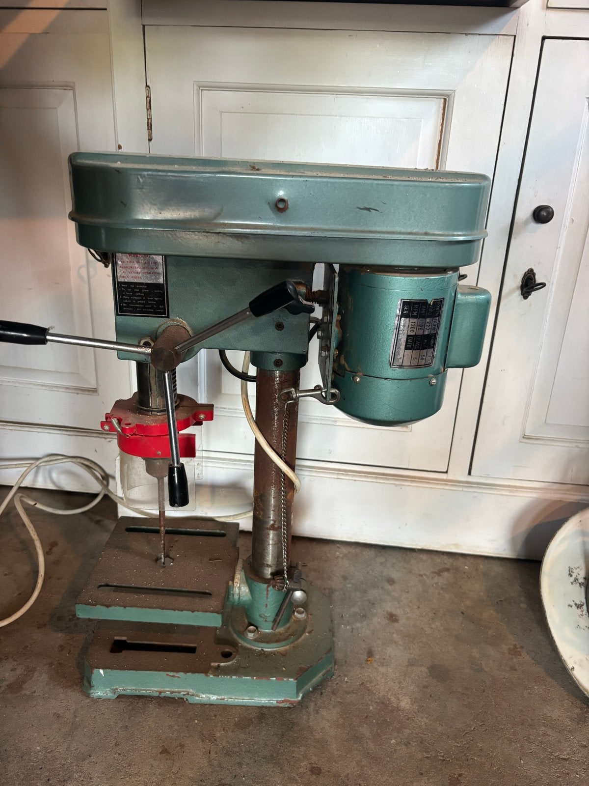 Kinzo Kolomboormachine, Doe-het-zelf en Verbouw, Gereedschap | Boormachines, Ophalen, Gebruikt, Minder dan 400 watt, Kolomboormachine