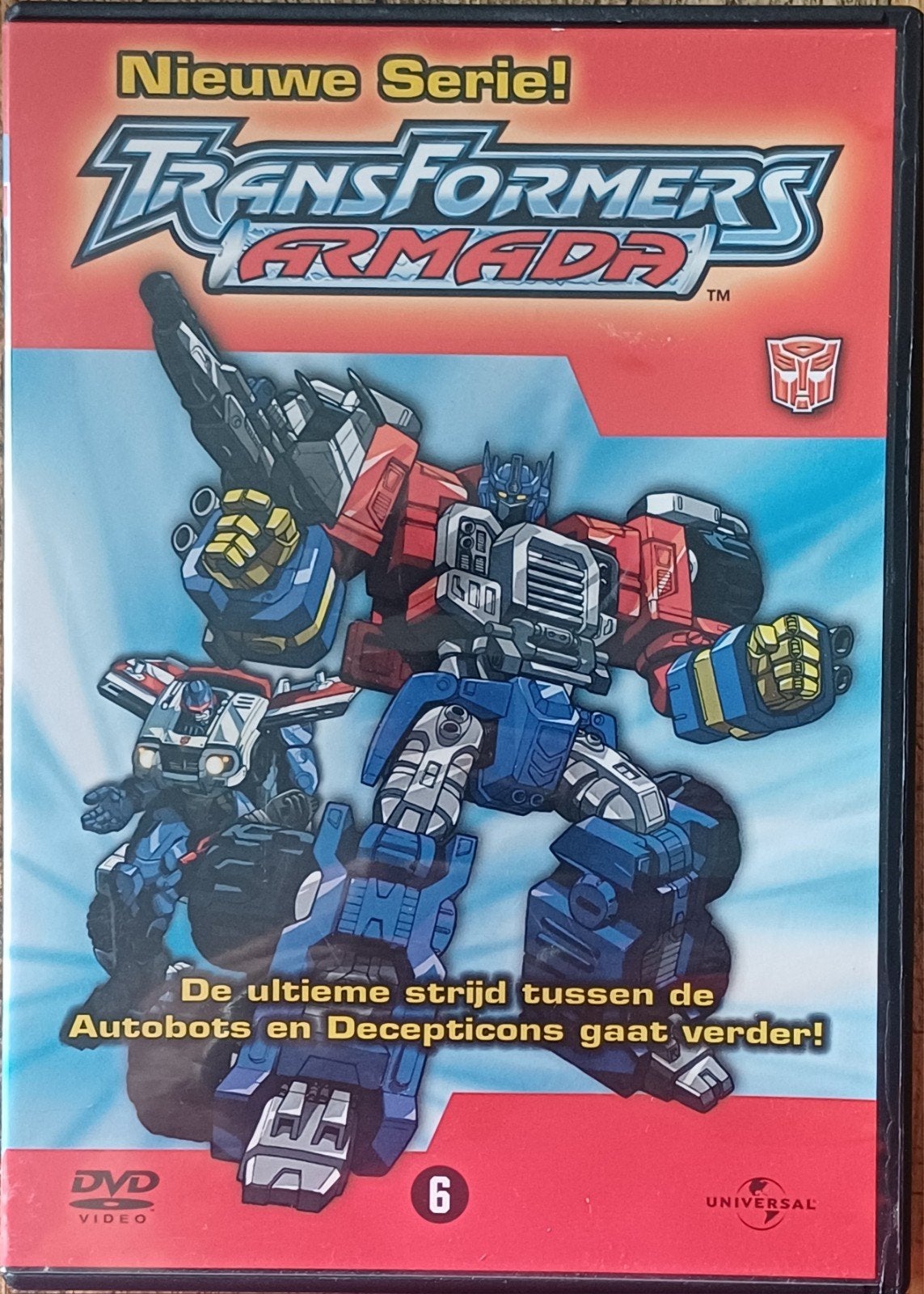Transformers Armada - vol. 1- dvd, Tekenfilm, Anime (Japans), Zo goed als nieuw, Vanaf 6 jaar