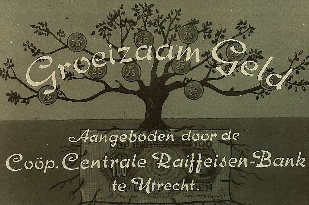 Oude filmstrook van de Coöp Centr Raiffeisen Bank, Verzamelen, Ophalen of Verzenden, Gebruikt