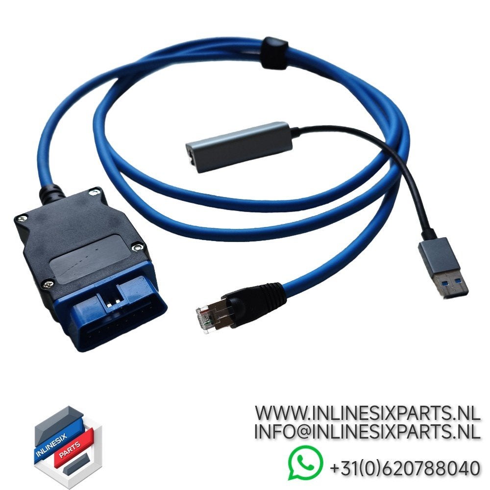 OBD2 Enet kabel RJ45 inclusief adapter naar USB-A, Verzenden, Nieuw, BMW