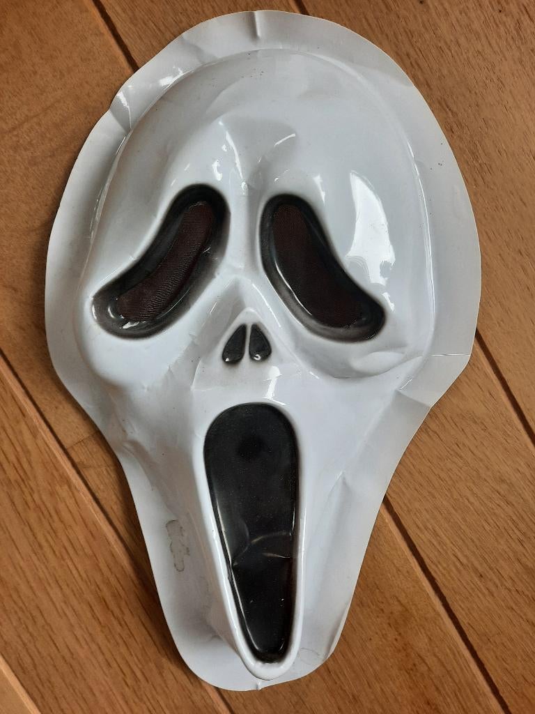 Scream Masker - schreeuw masker, Hobby en Vrije tijd, Feestartikelen, Nieuw, Halloween of Griezel, Ophalen of Verzenden
