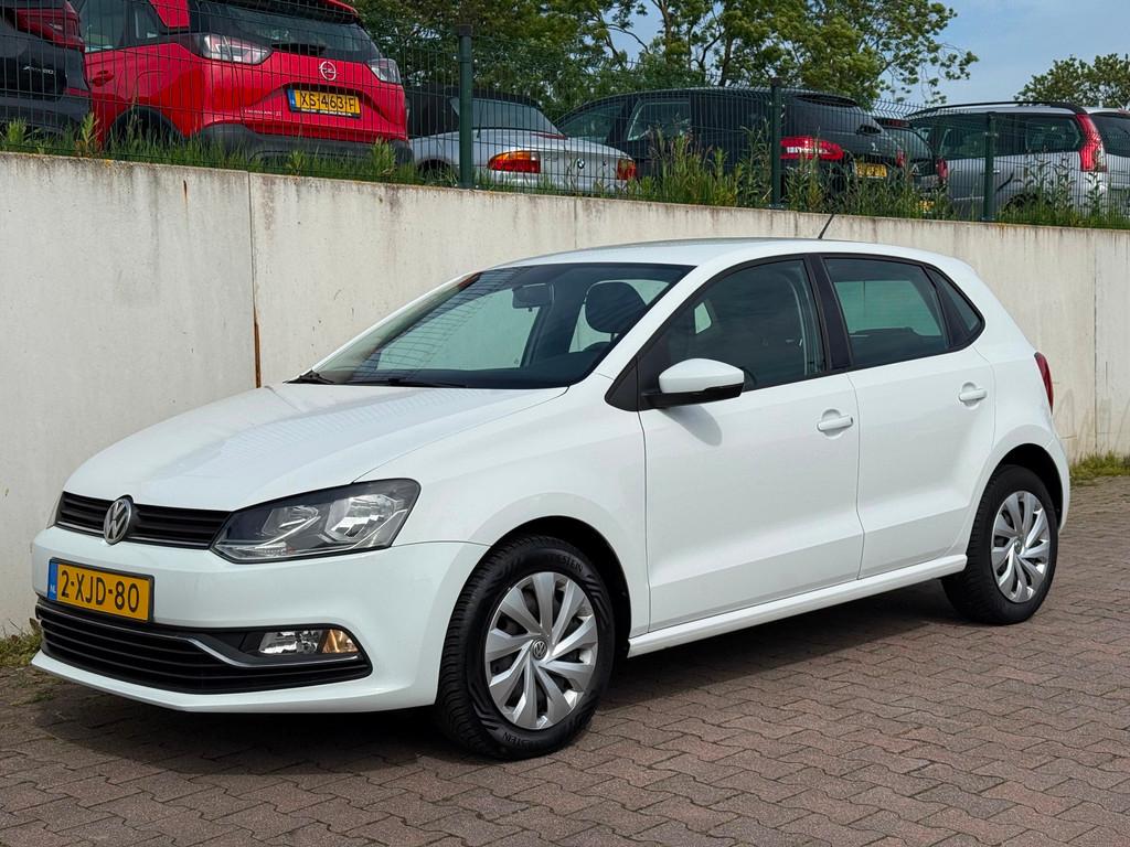 Volkswagen Polo 1.2 TSI Comfortline/NAVI/CRUISE/APK 05-2027/, Stof, 4 cilinders, Wit, Origineel Nederlands