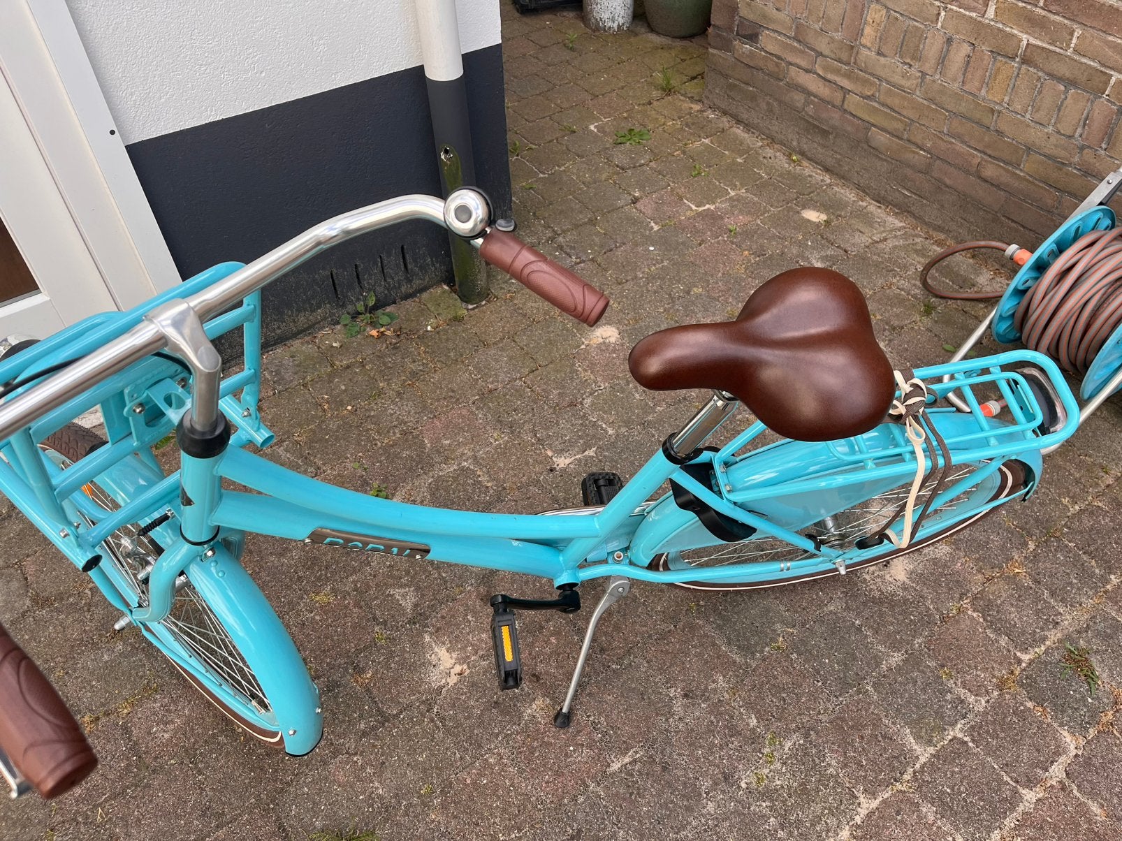 Fiets 24 inch blauw, Fietsen en Brommers, Fietsen | Tandems, Zo goed als nieuw, Minder dan 10 versnellingen, Minder dan 49 cm