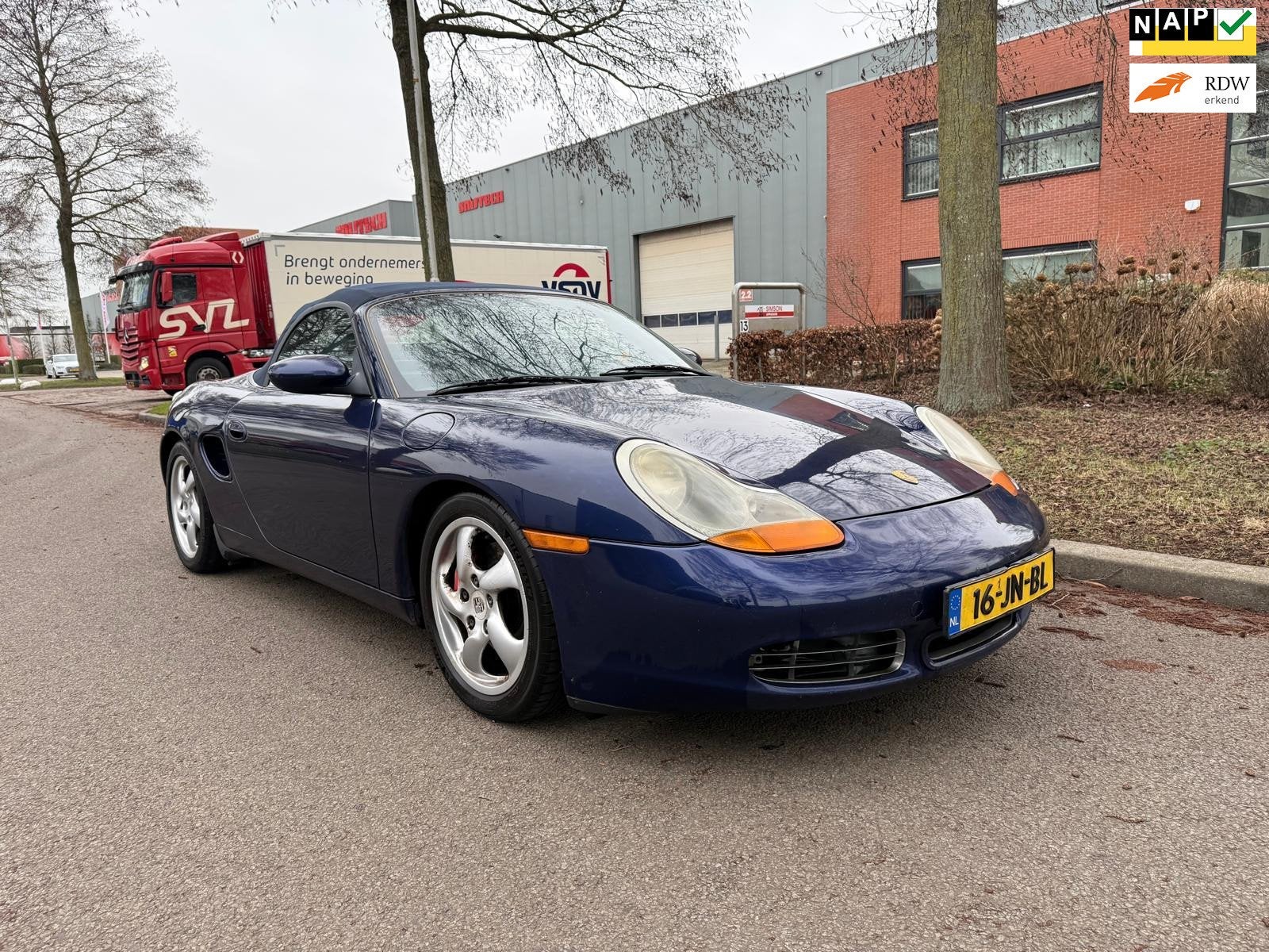 Porsche Boxster S 3.2 Origineel Nederlands 1 e eigenaar, Auto's, Dealer onderhouden, Achterwielaandrijving, Gebruikt, Zwart
