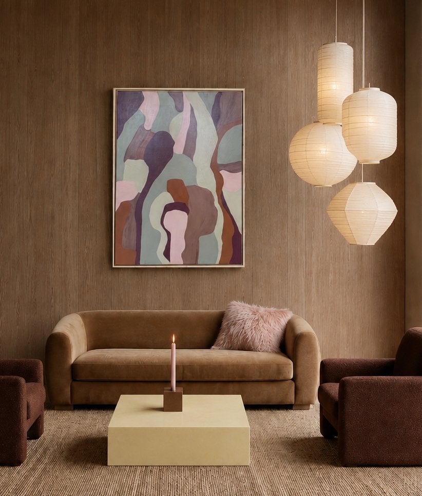 Handgeschilderd schilderij abstract modern hedendaags, Ophalen
