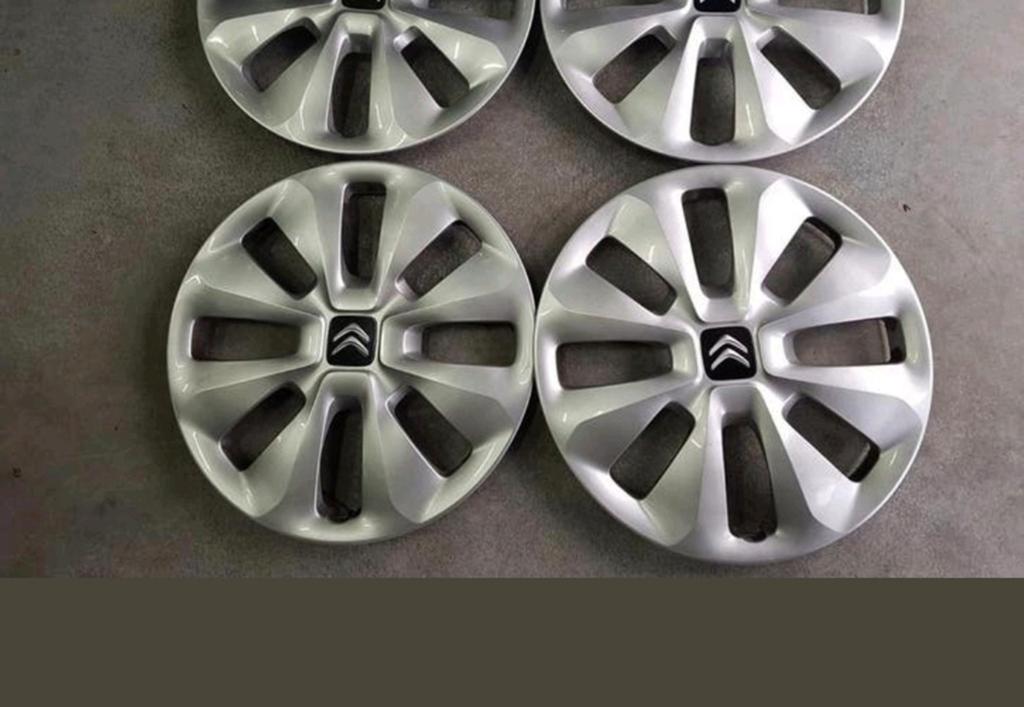 Orginele Citroen C1 wieldoppen 15 Inch, Auto diversen, Ophalen of Verzenden, Gebruikt