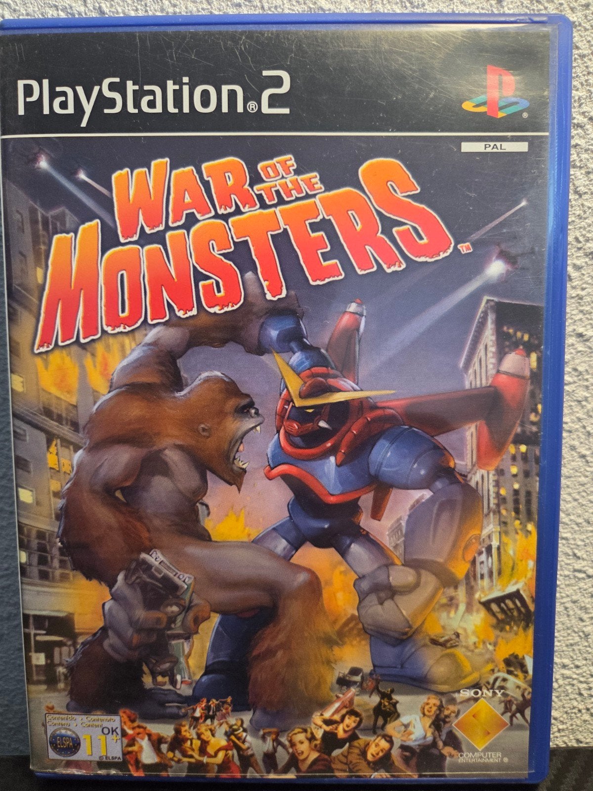 War Of The Monsters Ps2, Spelcomputers en Games, Games | Sony PlayStation 2, Avontuur en Actie, Gebruikt, 1 speler, Ophalen of Verzenden
