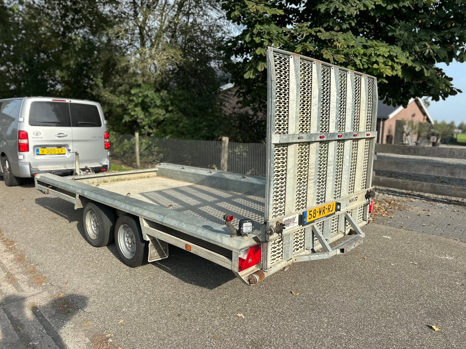 Hulco machine transport 3500 kg !!!, Ophalen of Verzenden, Zo goed als nieuw