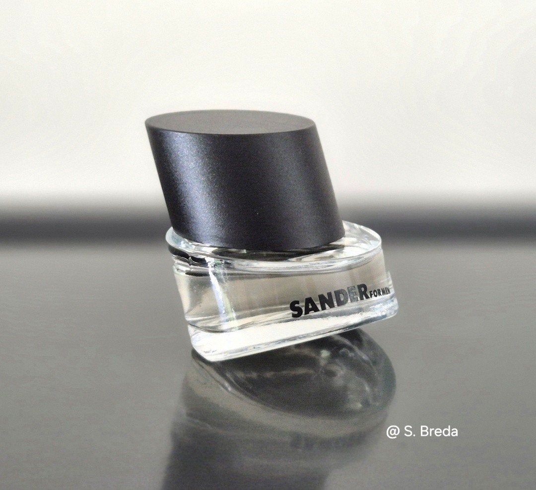 Jil Sander - Sander for men - Eau de Toilette Miniatuur, Ophalen of Verzenden, Zo goed als nieuw, Miniatuur, Gevuld