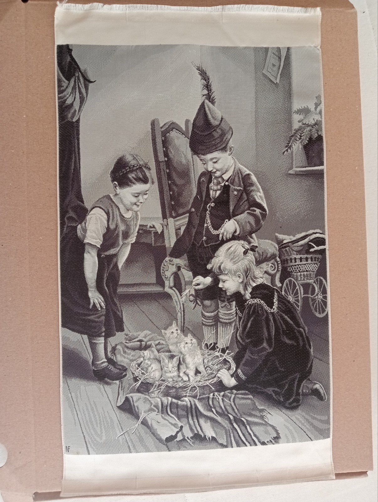 Zijde Wever Neyret Frères uit Saint-Étienne, Frankrijk., Ophalen of Verzenden