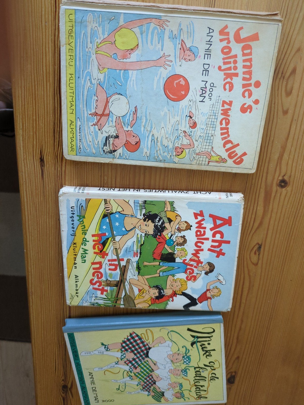 Vintage kinderboeken van Annie de Man, Ophalen of Verzenden, Gelezen, Annie de Man, Fictie algemeen
