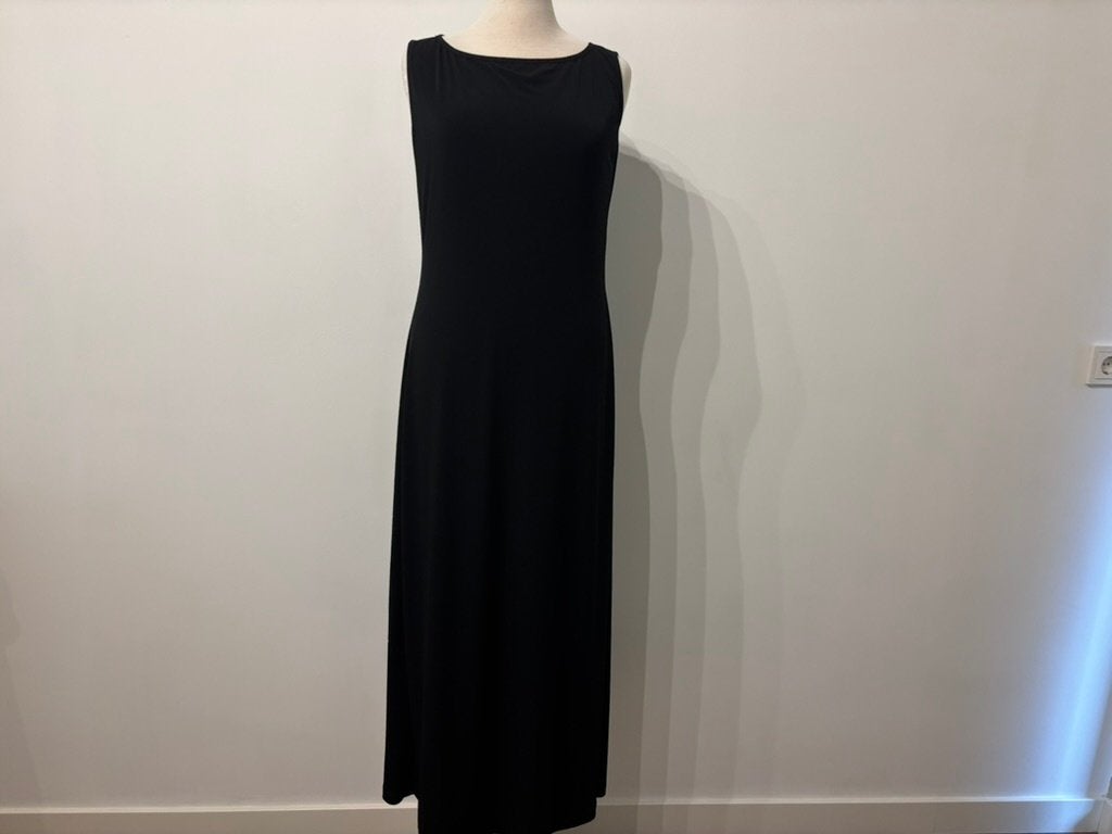 RC Couture zwarte maxi jurk Maat 36/38 – Kreukvrij & Elegant, Zwart, Nieuw, Ophalen of Verzenden, RC Couture