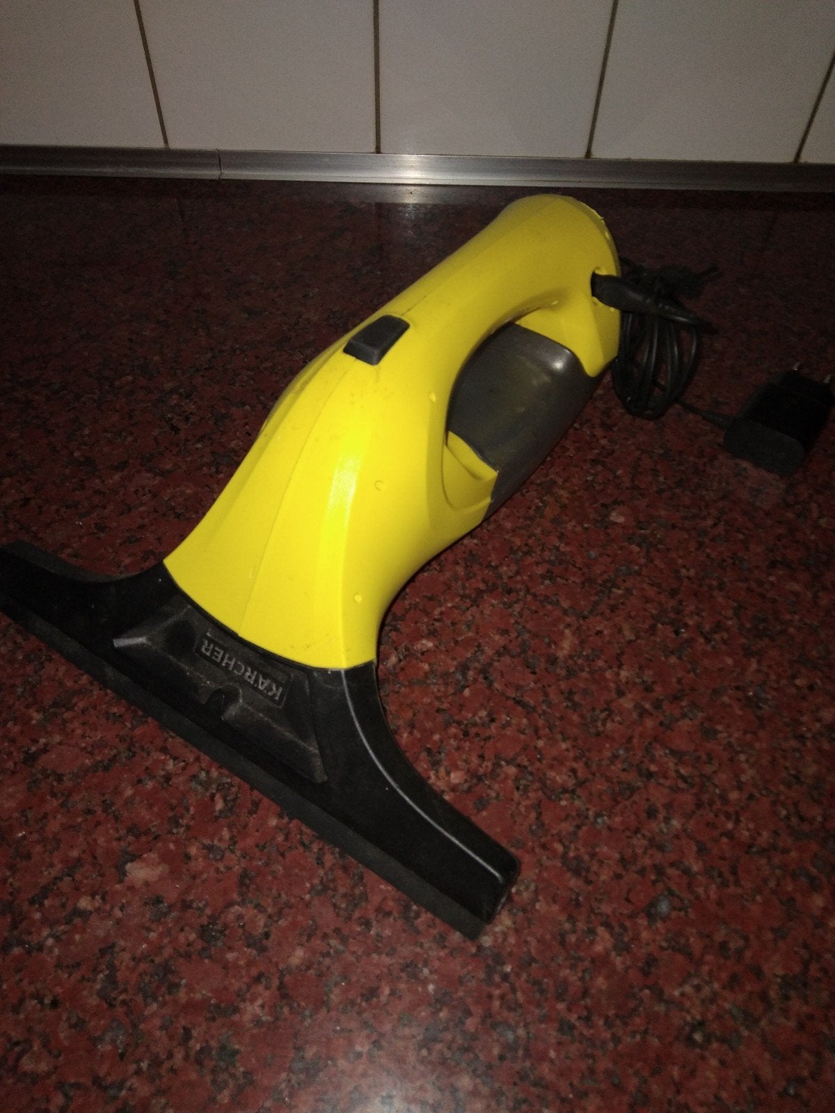 Karcher raamtrekker., Ophalen