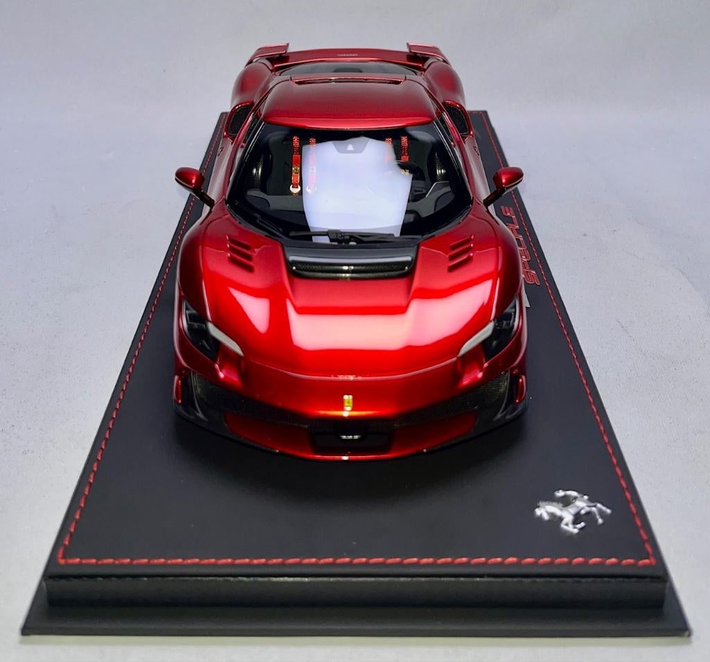Ferrari 296 Speciale Rosso Magma 1:18 P18269C van BBR, Ophalen of Verzenden, Nieuw, Auto, Overige merken