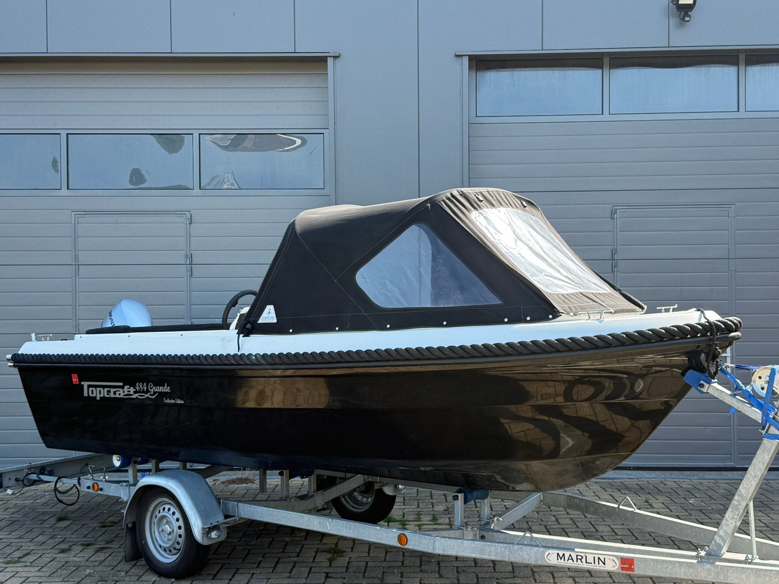 Topcraft 484 Exclusive Edition | Honda 10PK | Marlin Trailer, Ophalen, Gebruikt, Topcraft, Rondzit