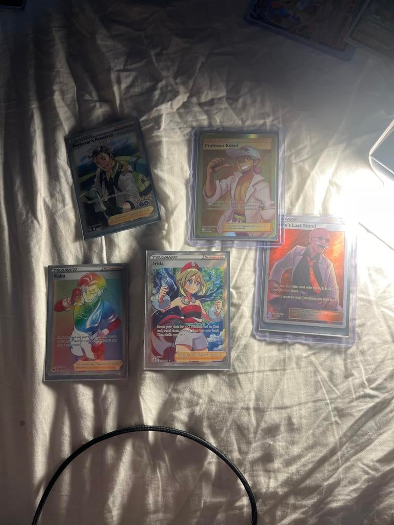 Pokémon Trainer Full Art Kaarten - Diverse Set, Ophalen of Verzenden, Nieuw, Meerdere kaarten