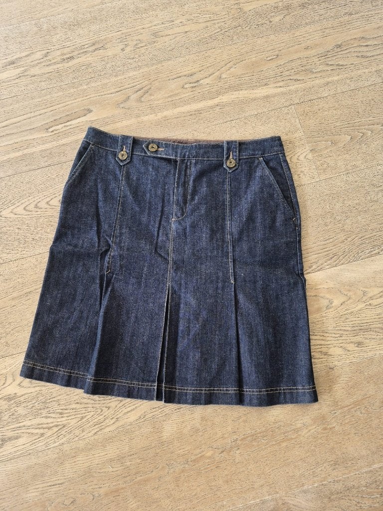 Rok MAC - Marlena Skirt - maat 40 dames - spijkerstof, Maat 38/40 (M), Blauw, MAC, Ophalen of Verzenden