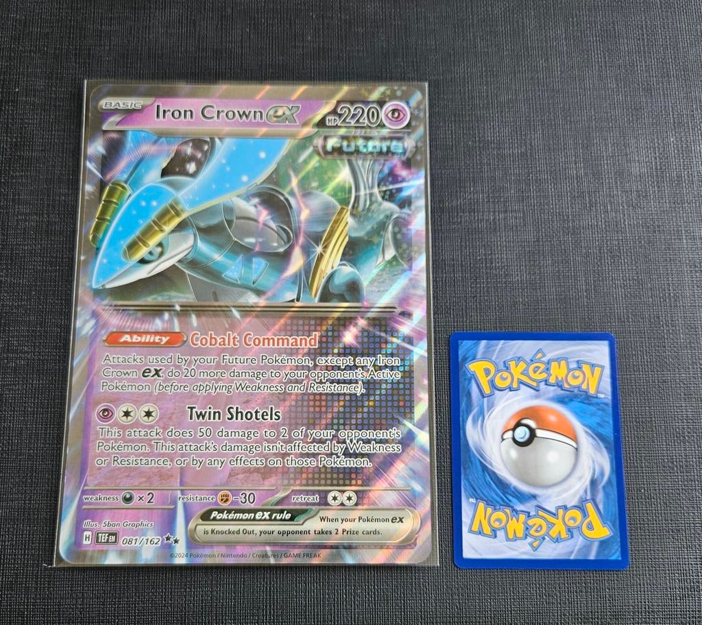 Pokémon TCG - Iron Crown ex Jumbo / Oversized Kaart, Ophalen