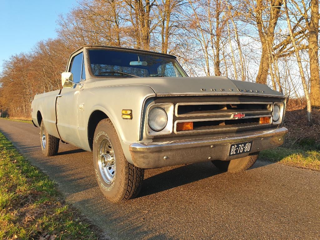 Chevrolet C10 Custom Camper V8 1968, Auto's, Bestelauto's, Particulier, Radio, Chevrolet, Benzine, Automaat, Geïmporteerd, Zwart
