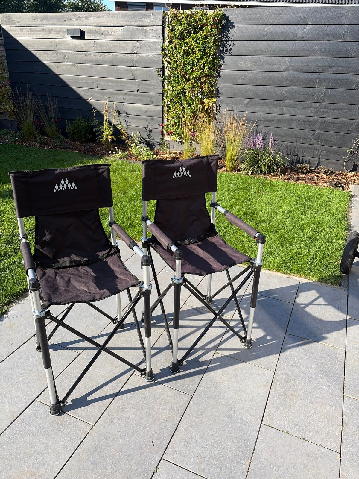 2 Obelink campingstoelen - Zo goed als nieuw, Ophalen of Verzenden, Zo goed als nieuw, Campingstoel