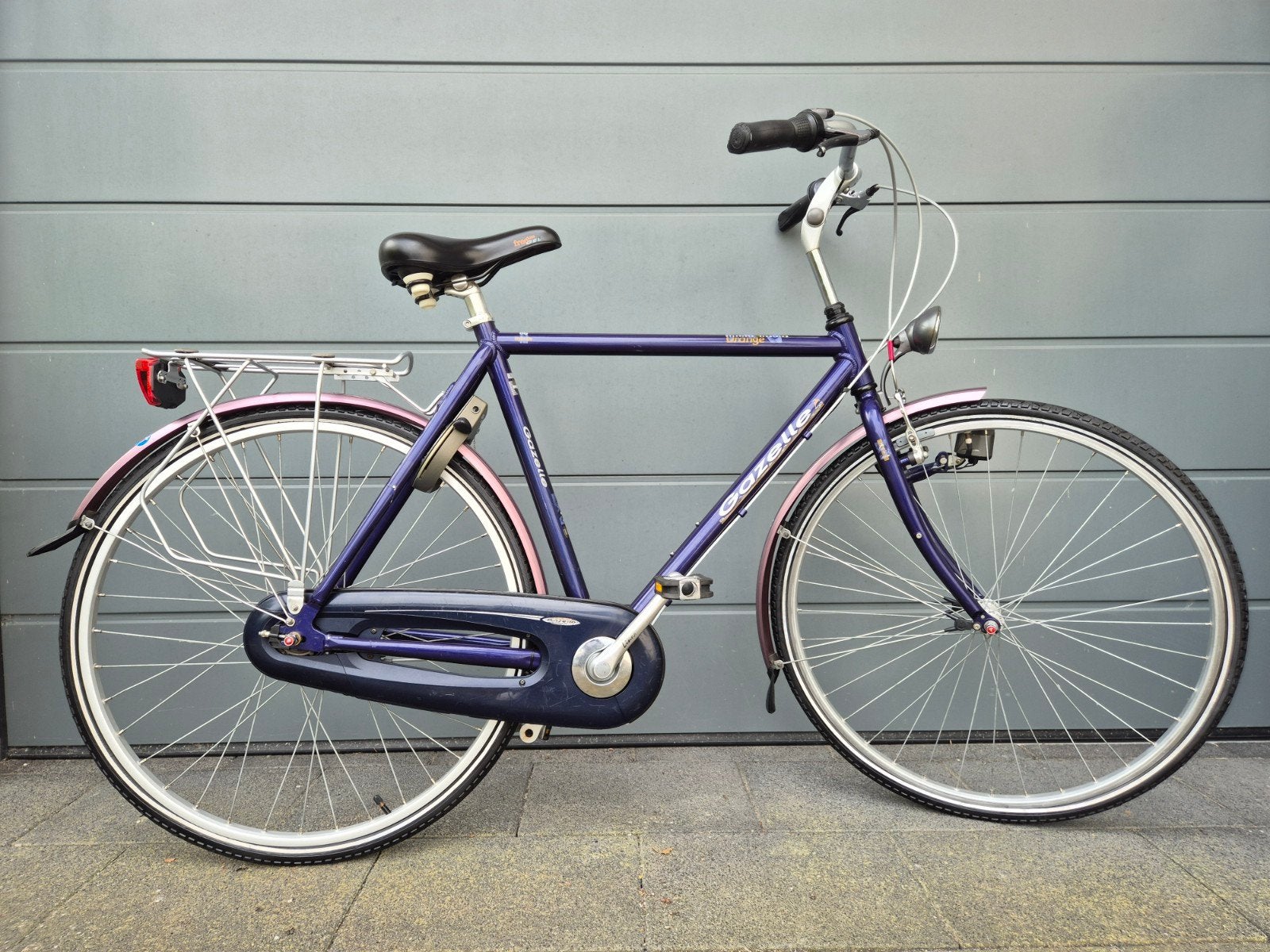 Gazelle Orange Aluminium Herenfiets 28" Nexus 7, Ophalen, Gebruikt, Versnellingen, 57 tot 61 cm