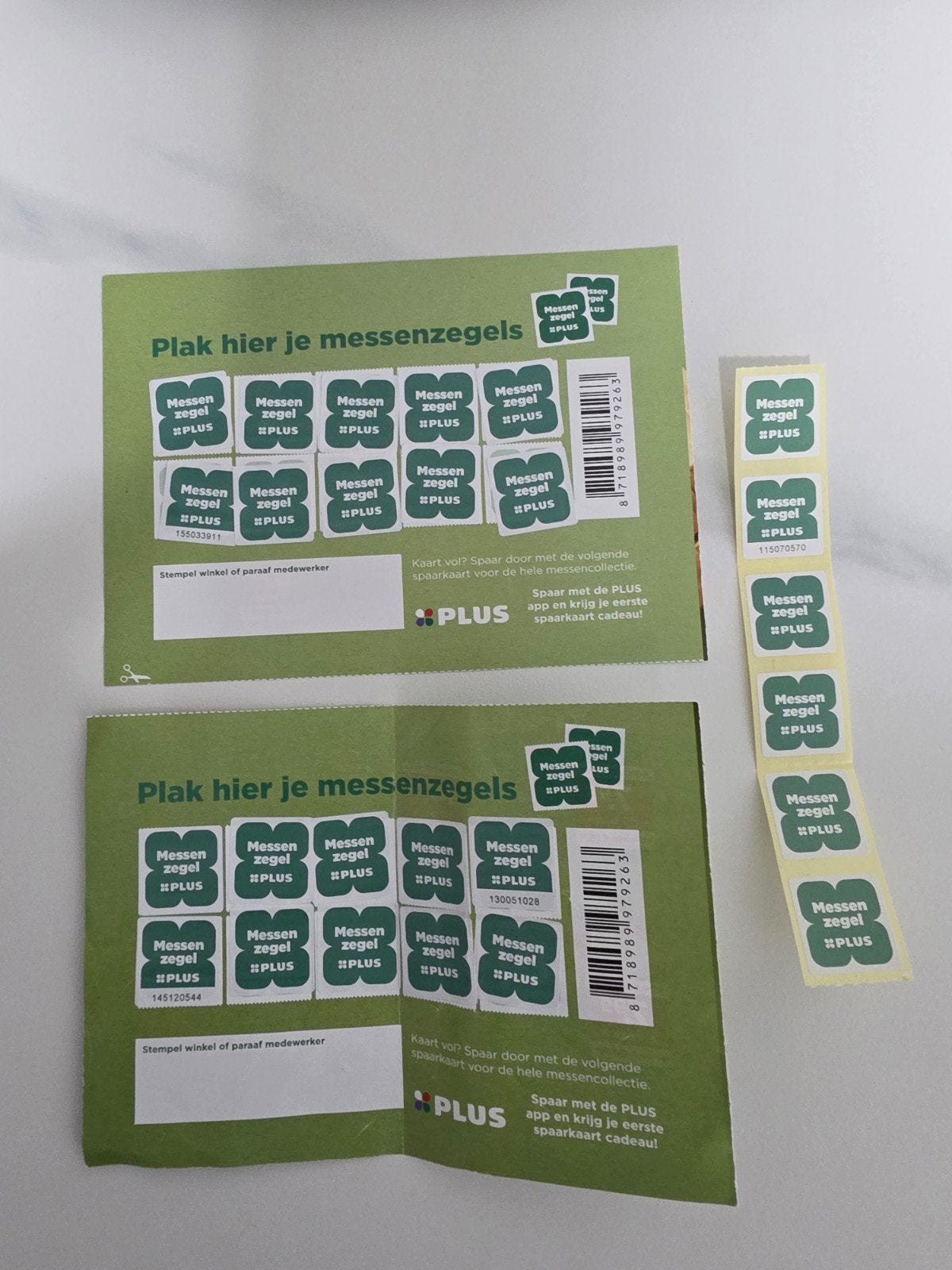 PLUS Messenzegels - 26 zegels, Ophalen of Verzenden, Nieuw