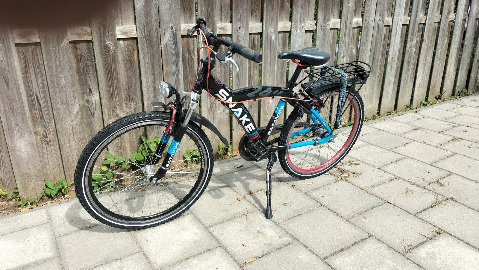 Batavus Snake 24 inch kinderfiets met nieuwe banden, Ophalen, Terugtraprem, Versnellingen, Batavus