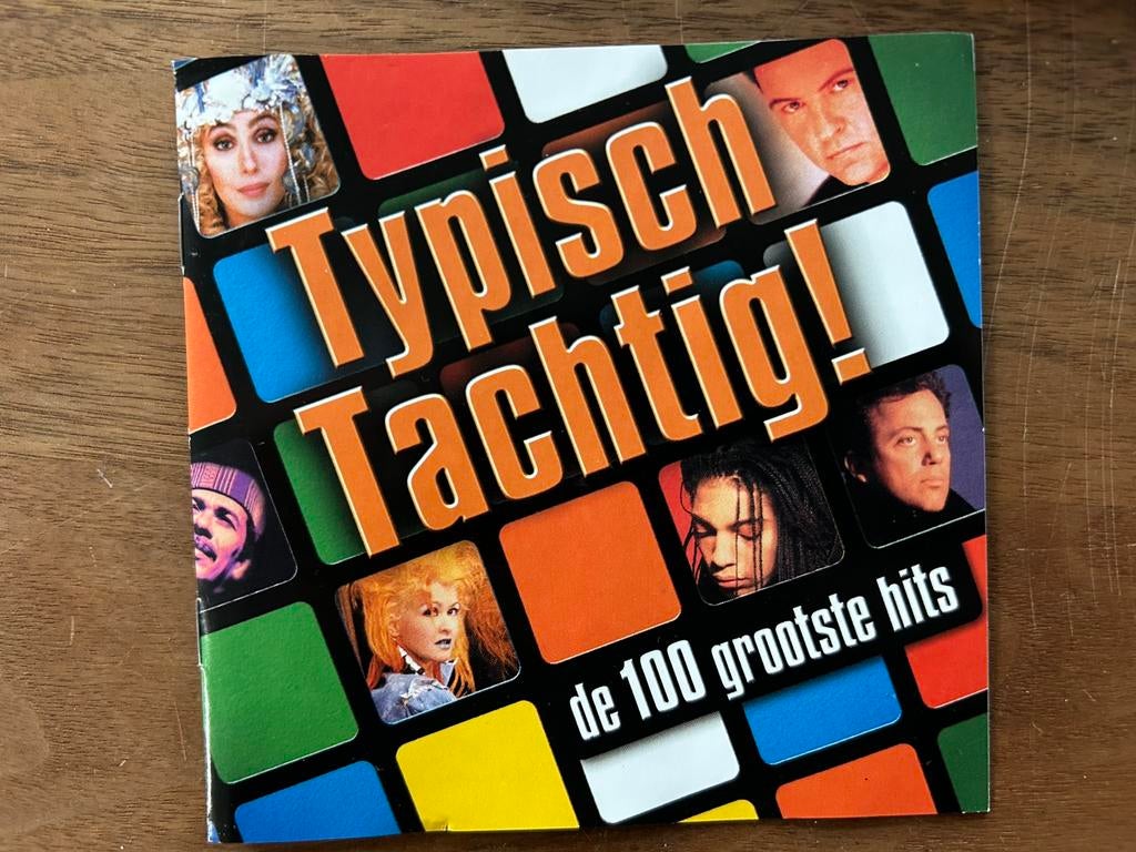 Typisch Tachtig! - 5 cd box met 100 hits jaren 80, Cd's en Dvd's, Ophalen of Verzenden, Zo goed als nieuw, Pop, Boxset