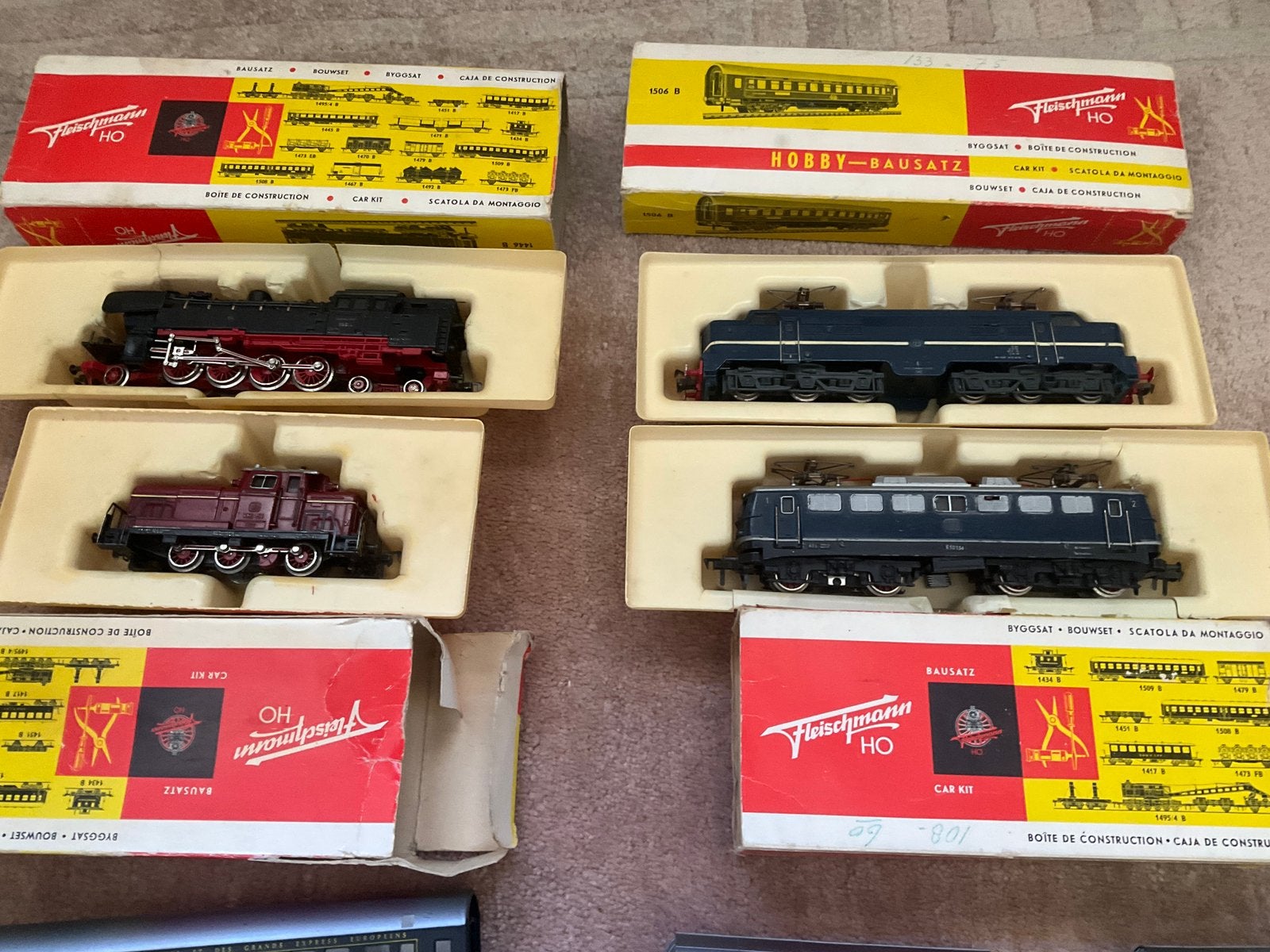 Fleischmann rails, trafo, locomotieven en wagons, Hobby en Vrije tijd, Wisselstroom, Gebruikt, Fleischmann, Wagon