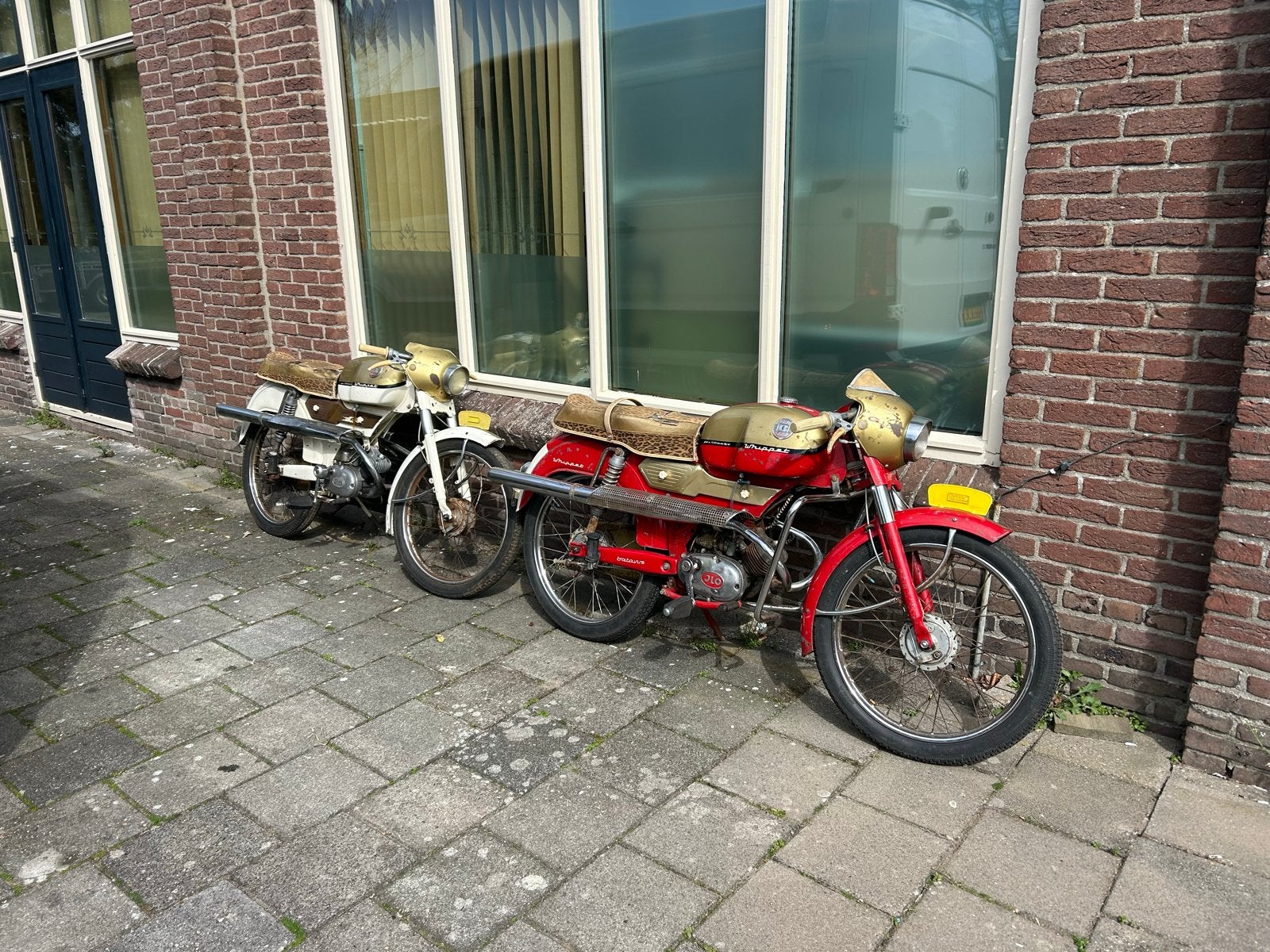 2x Batavus Whippet bromfietsen uit 1963 - Unieke set!, Fietsen en Brommers, Ophalen, Gebruikt