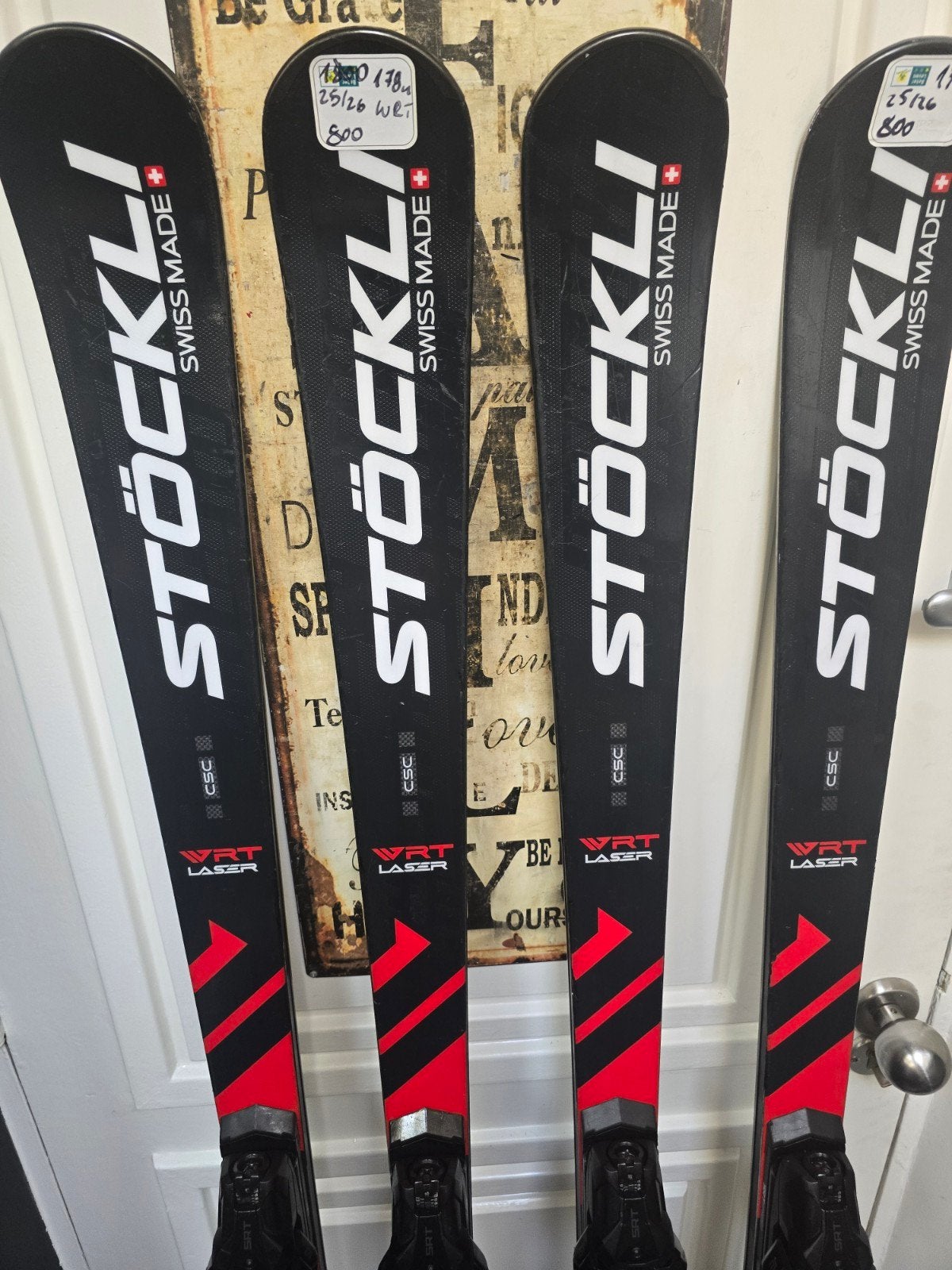 178cm 25/26 STOCKLI LASER WRT NP1800€ VOOR KENNERS BEST SKIS, Overige merken, 160 tot 180 cm, Stockli, Ophalen of Verzenden