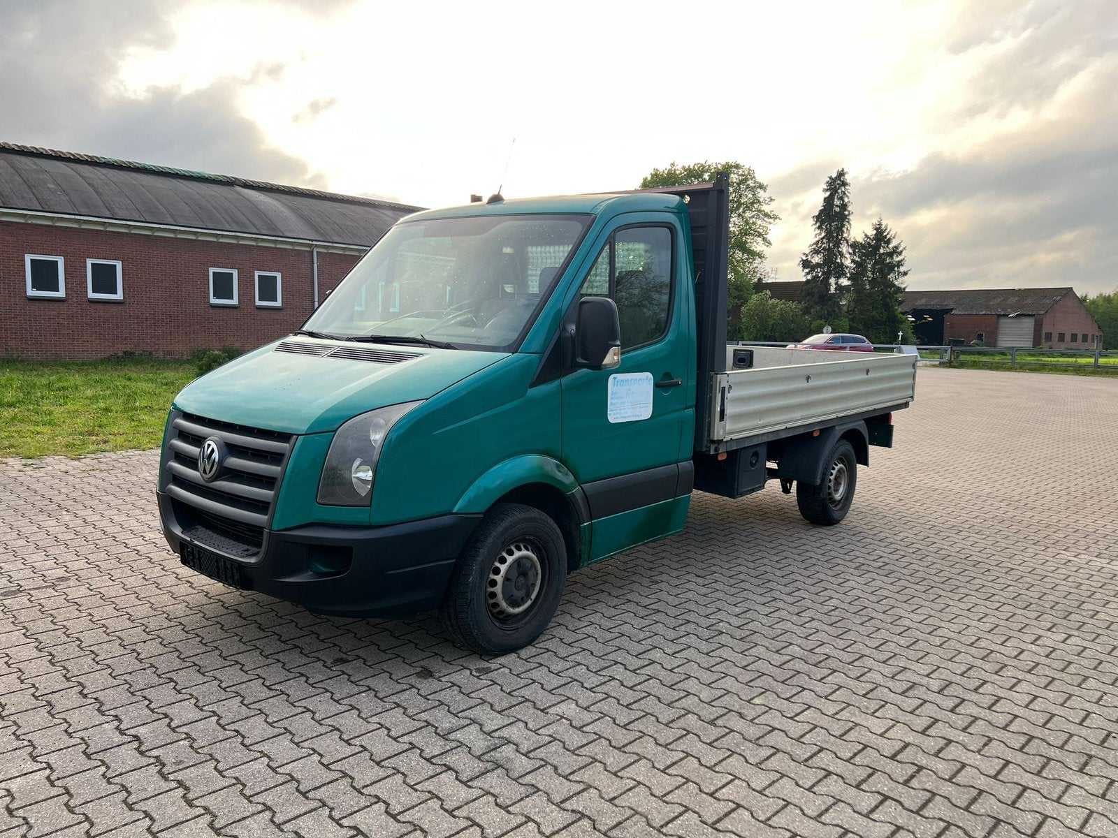 Volkswagen Crafter 2.5 TDI laadbak AIRCO APK 10-2027, Auto's, 2000 kg, Volkswagen, Bedrijf, 2499 cc