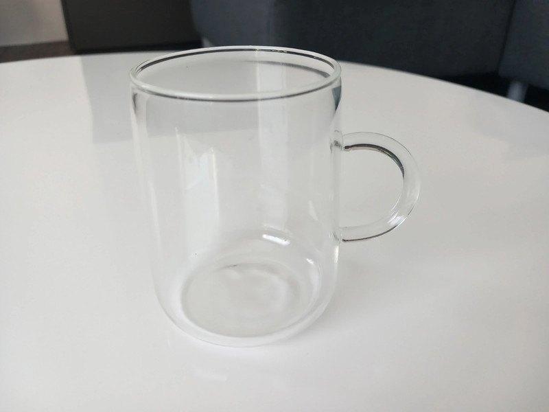 Theeglas met oortje., Ophalen of Verzenden, Overige typen